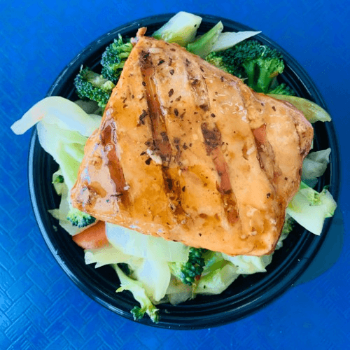 Teriyaki Salmon & Vegetables