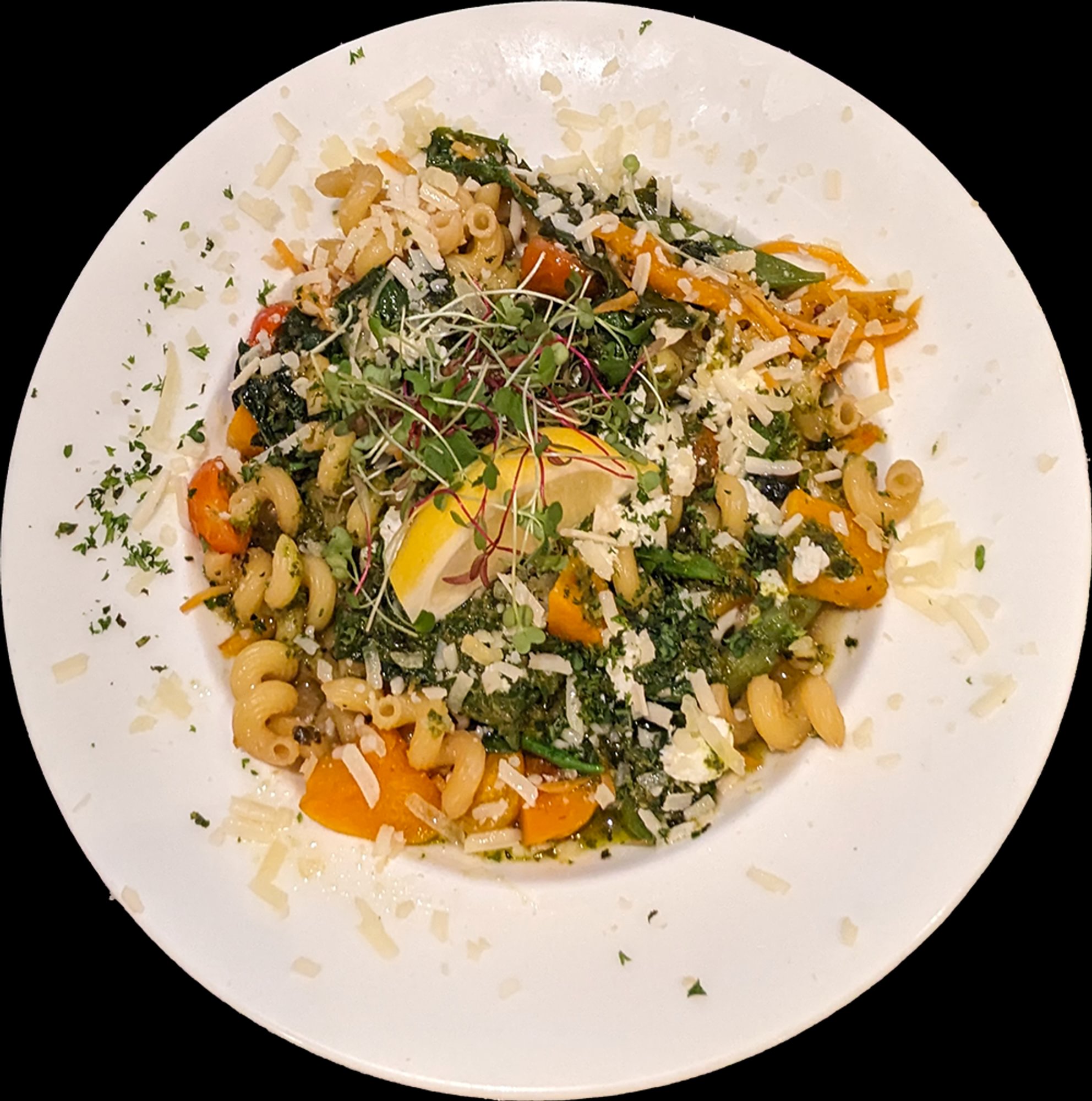 Gemelli Pasta with Roasted Seasonal Veggies