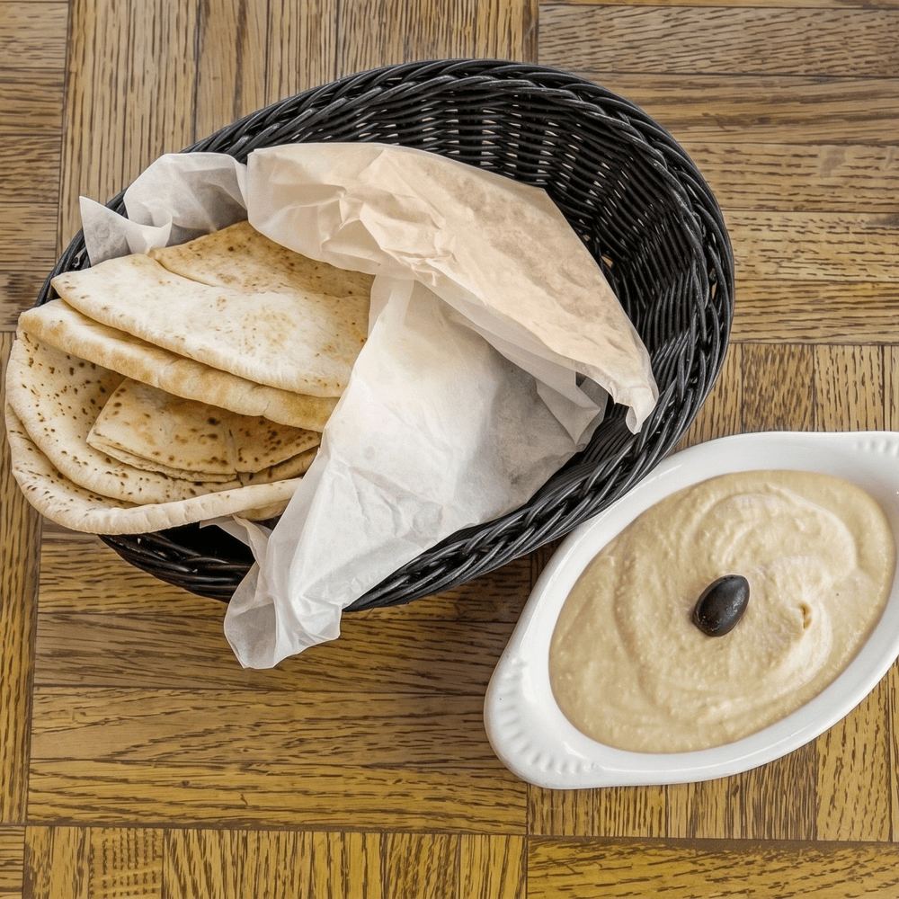 2. Hummus Mazza Appetizer