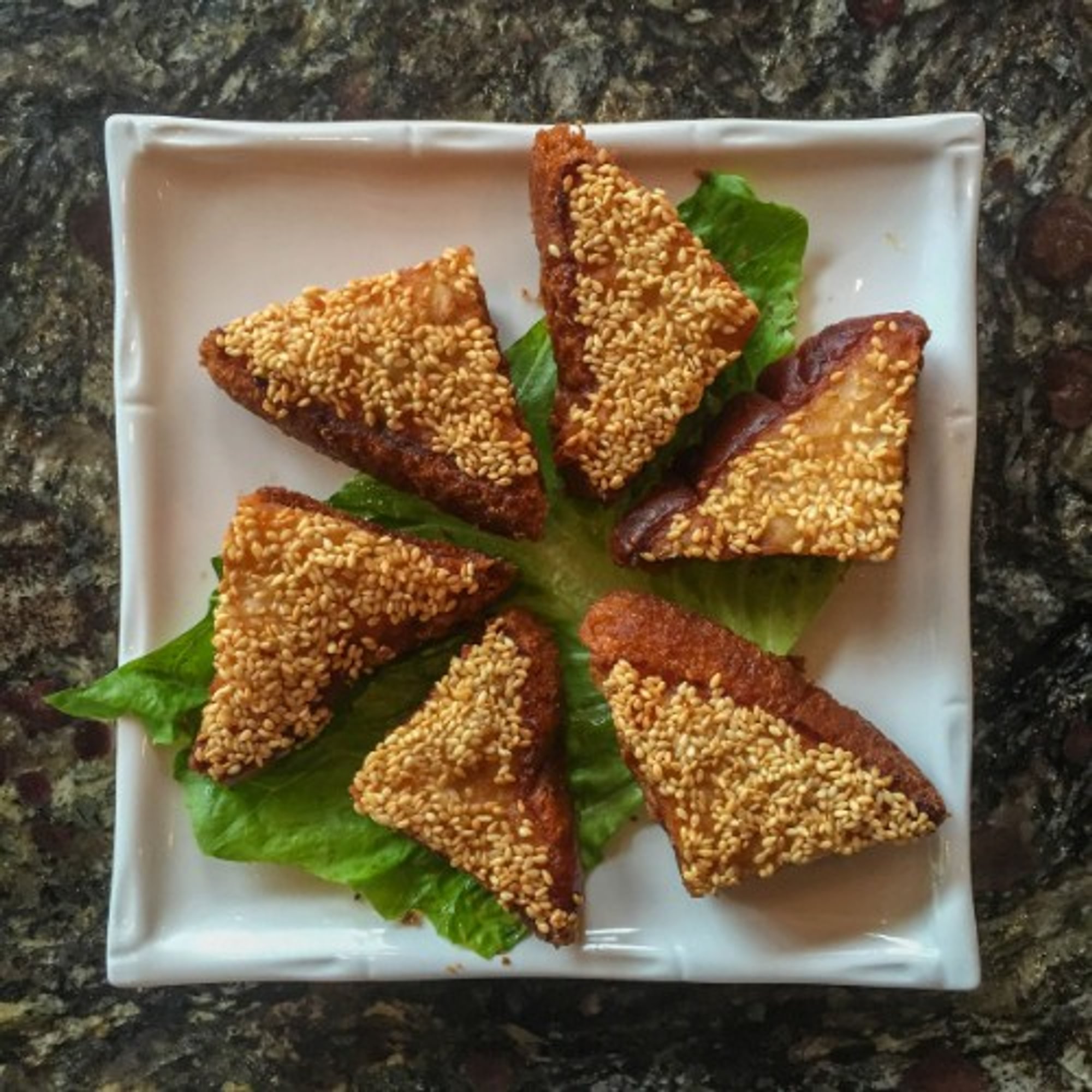 Golden Shrimp Toast