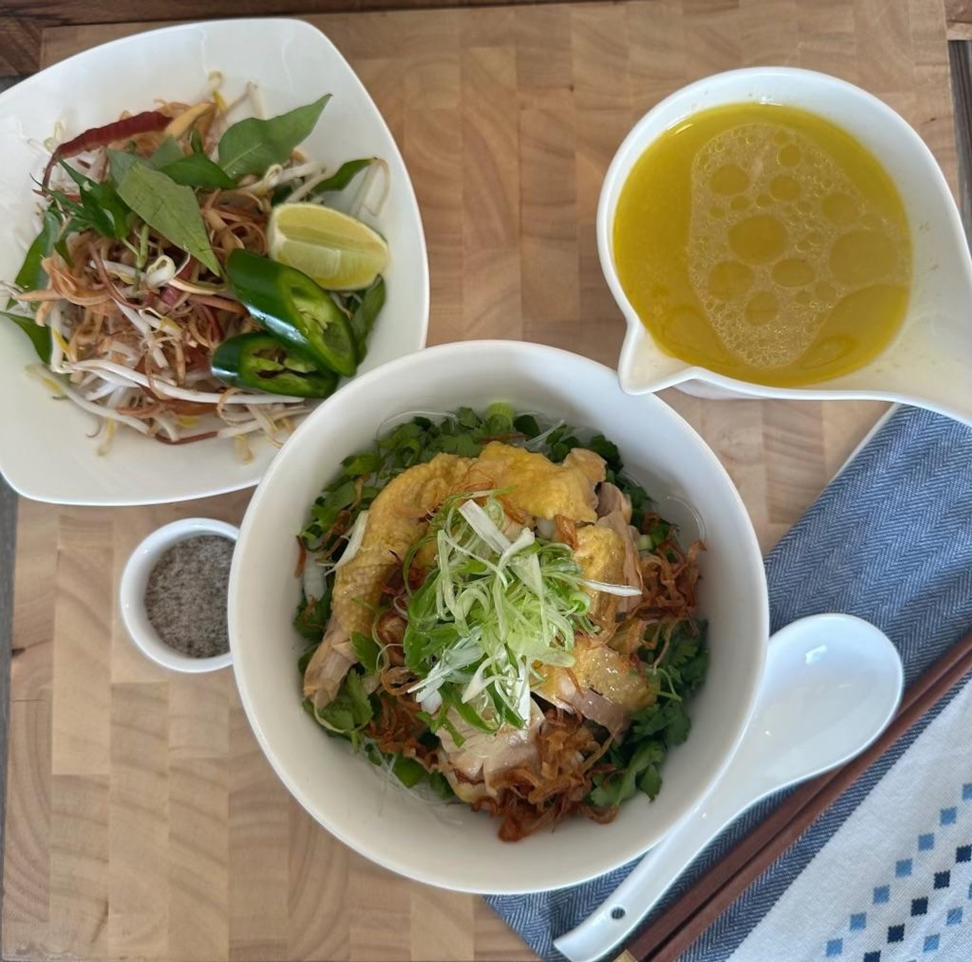 Chicken+Glass Noodle Soup (Mien Ga)