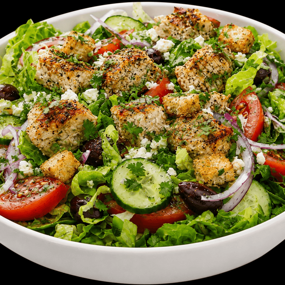 Mediterranean Grilled Chicken Salad