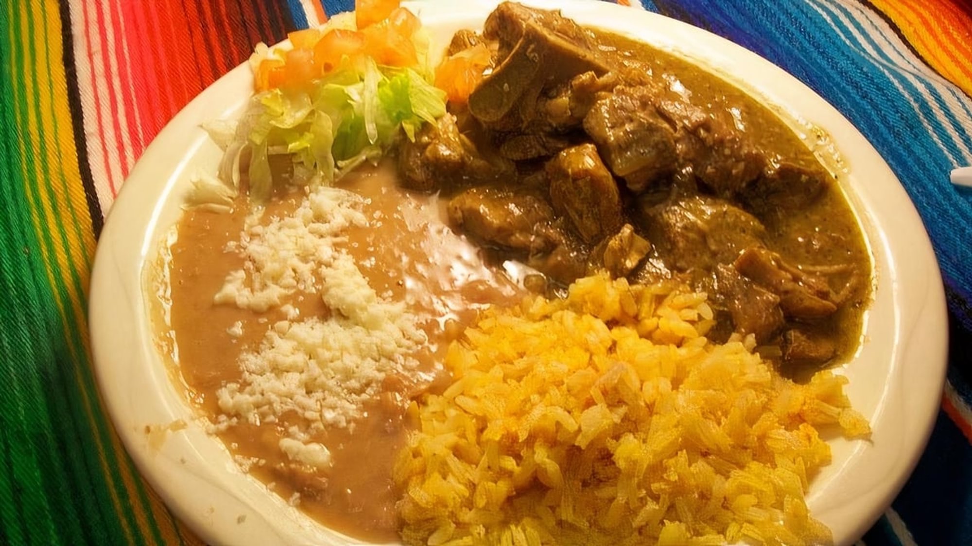 #11 Puerco en Salsa Verde Combo