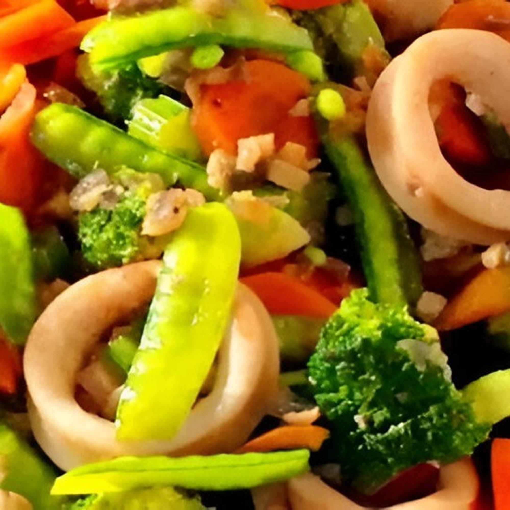 Squid & Mixed Vegetables