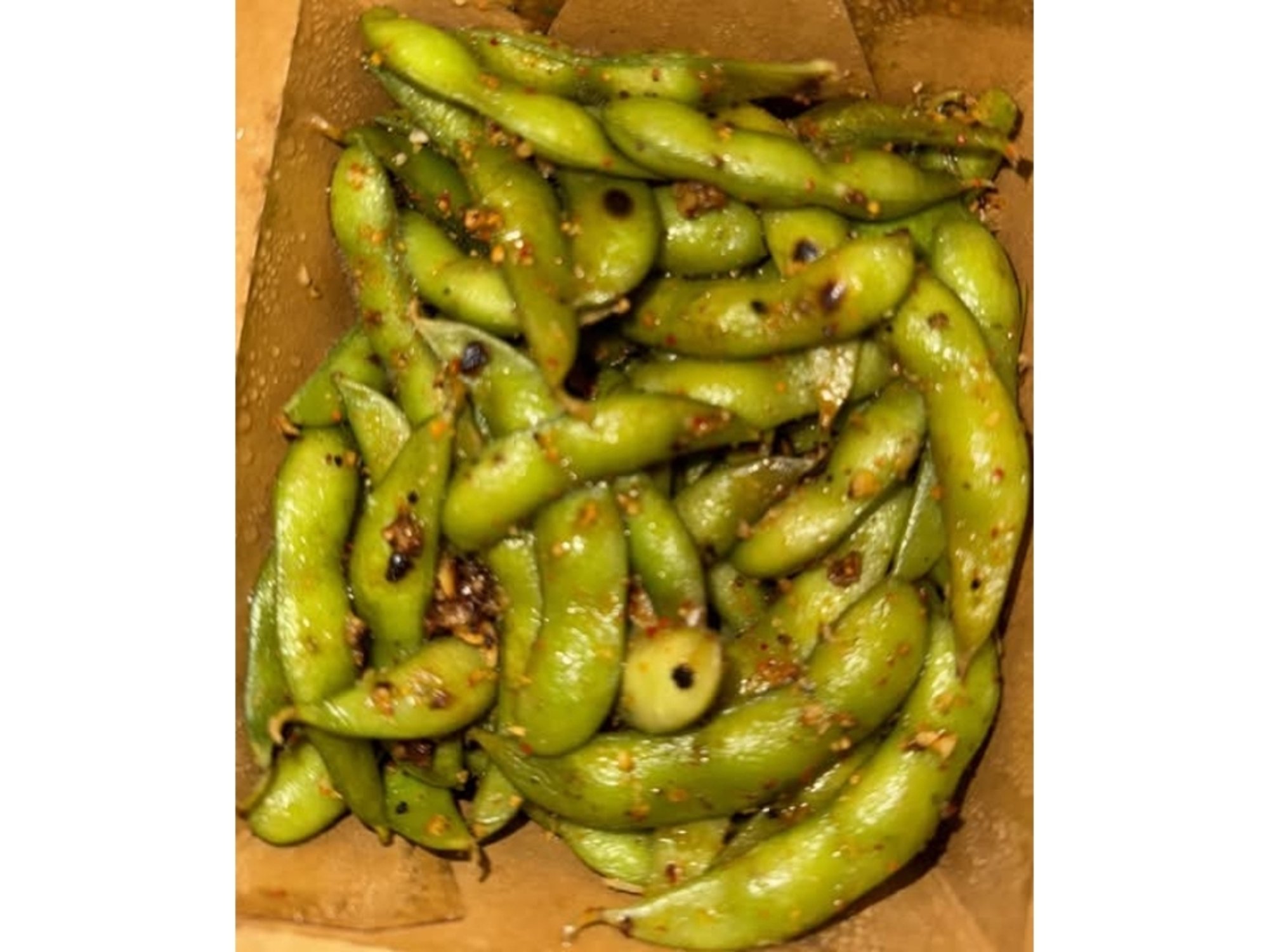 Wok Charred Edamame