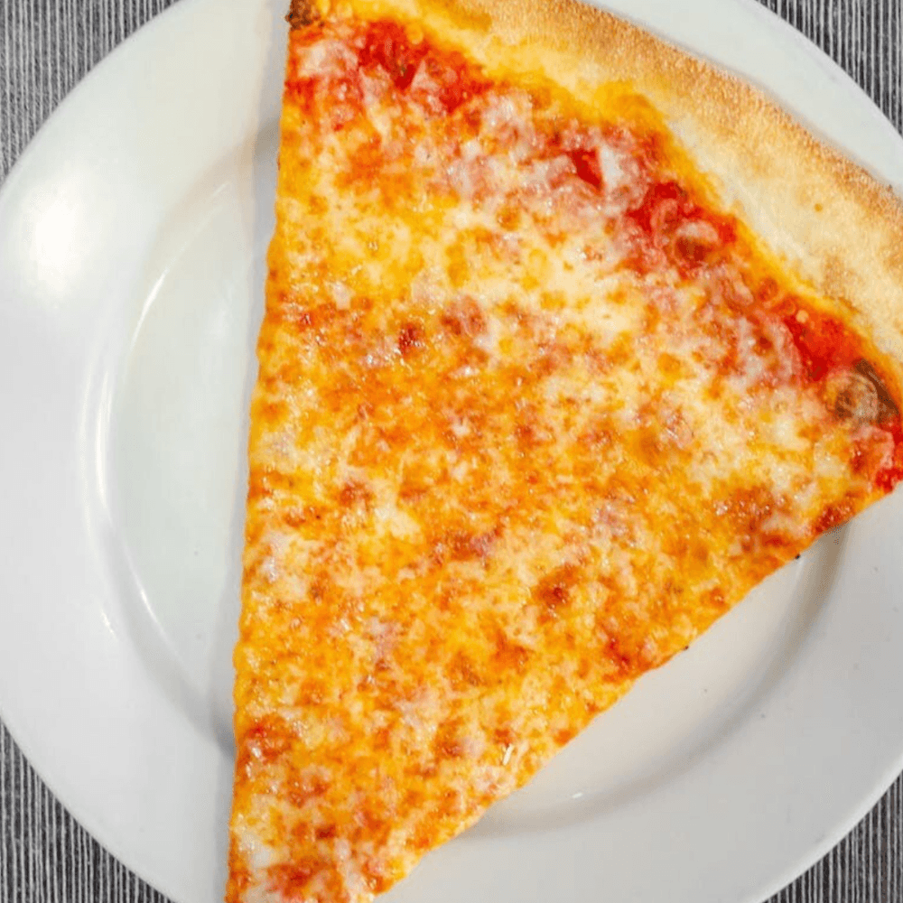 Plain cheese slice