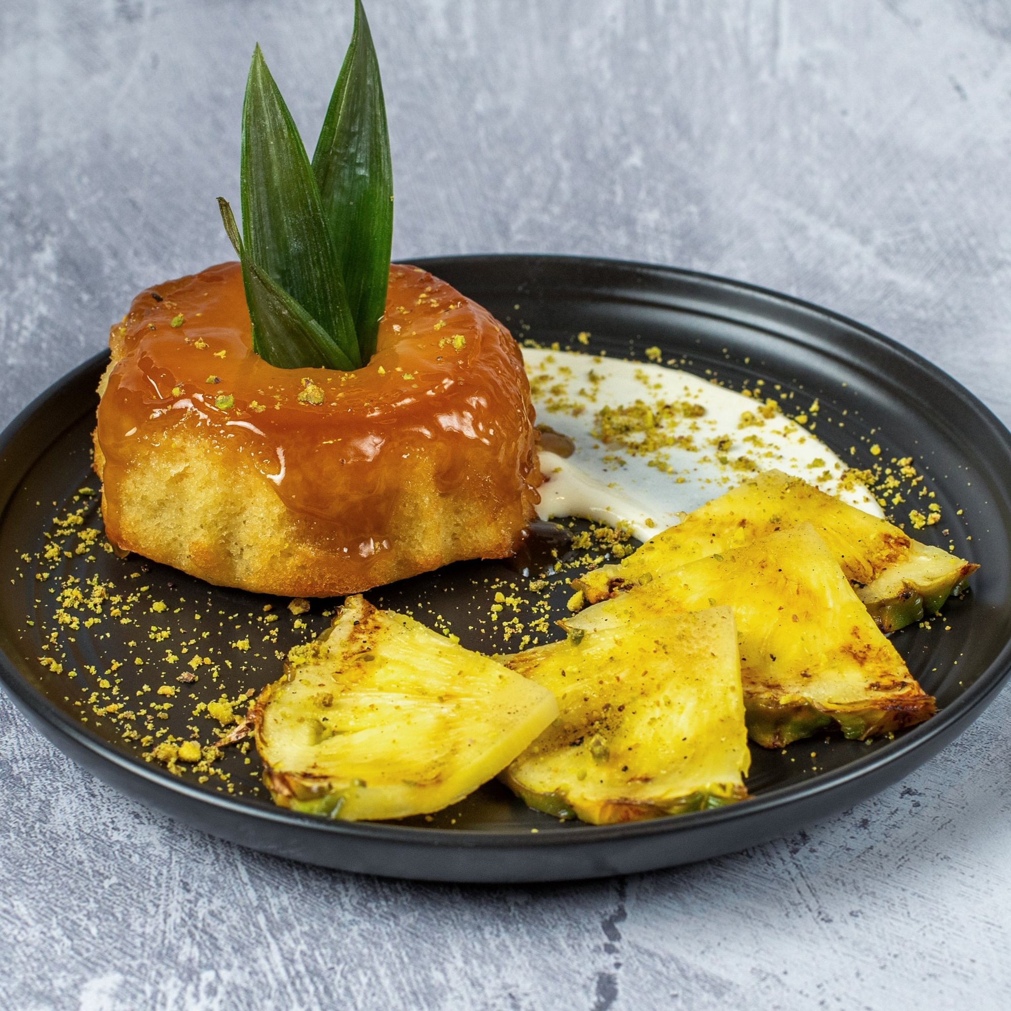 Upside-Down Pineapple Cake