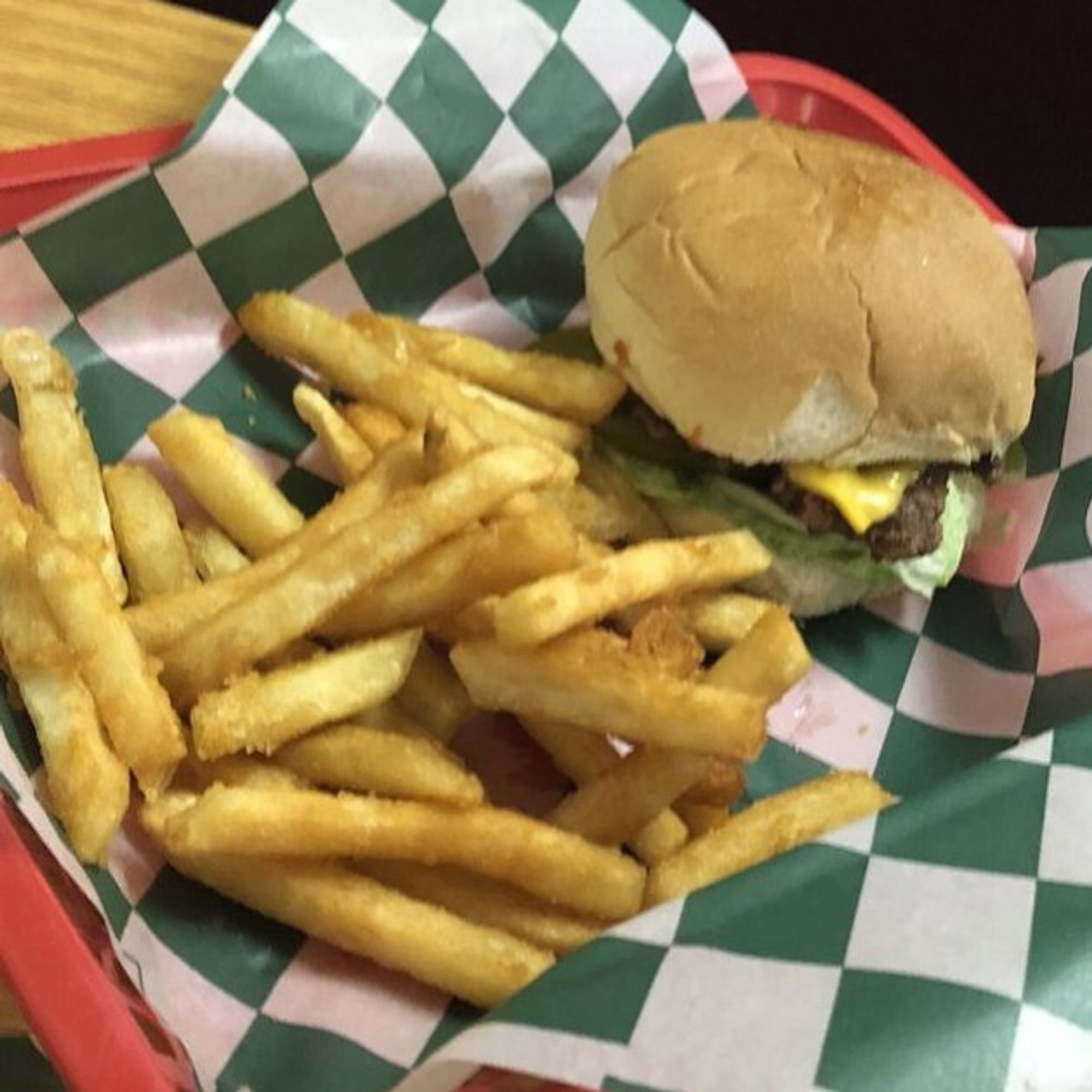 Kids Cheeseburger with Fries