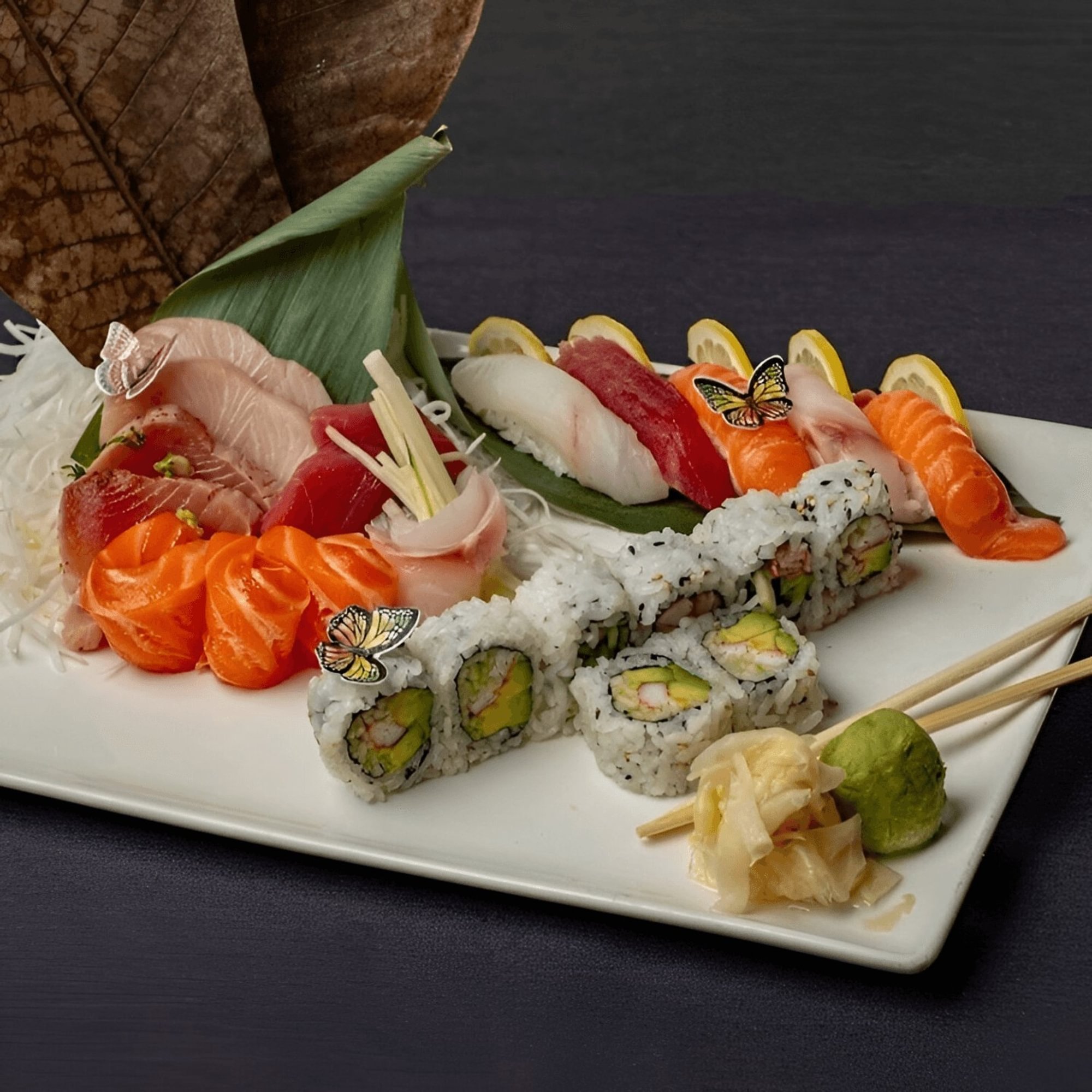 Sushi and Sashimi Combination
