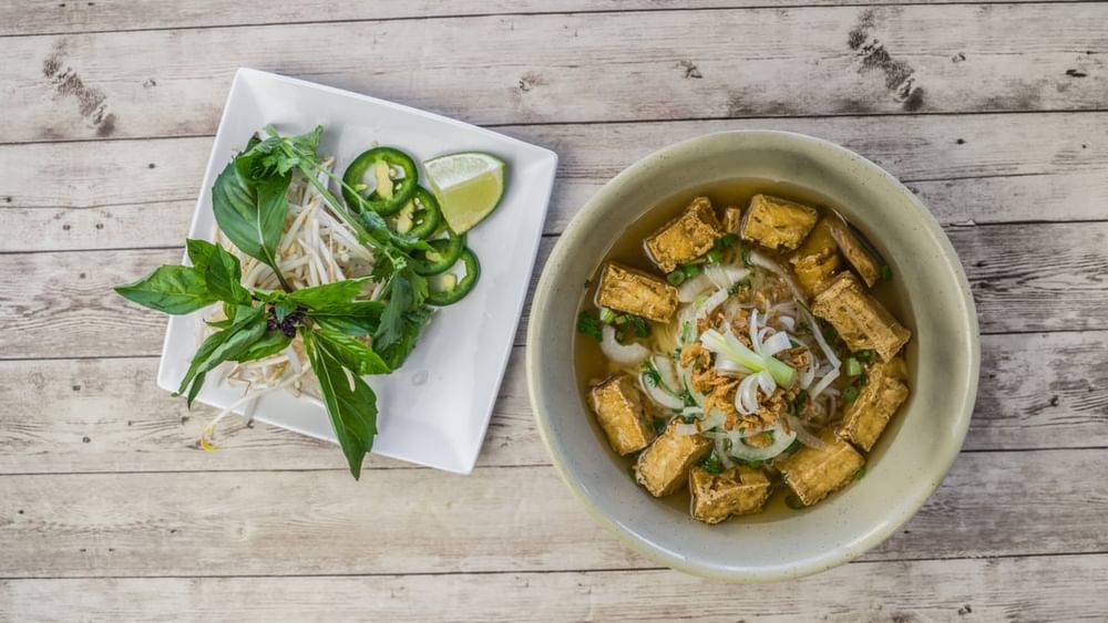 P8: Tofu Noodle Soup - Pho Dau Hu