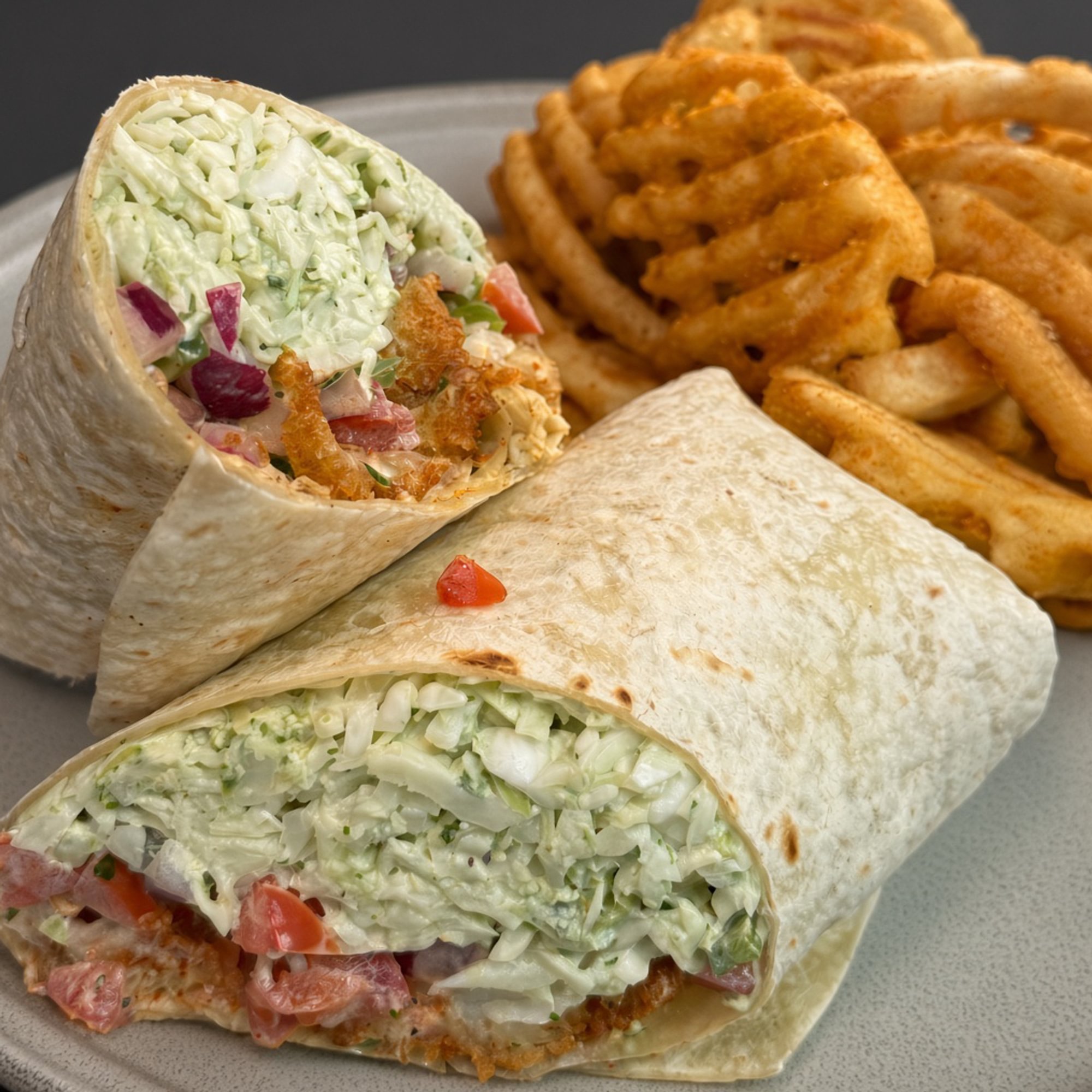 Crispy Shrimp Wrap