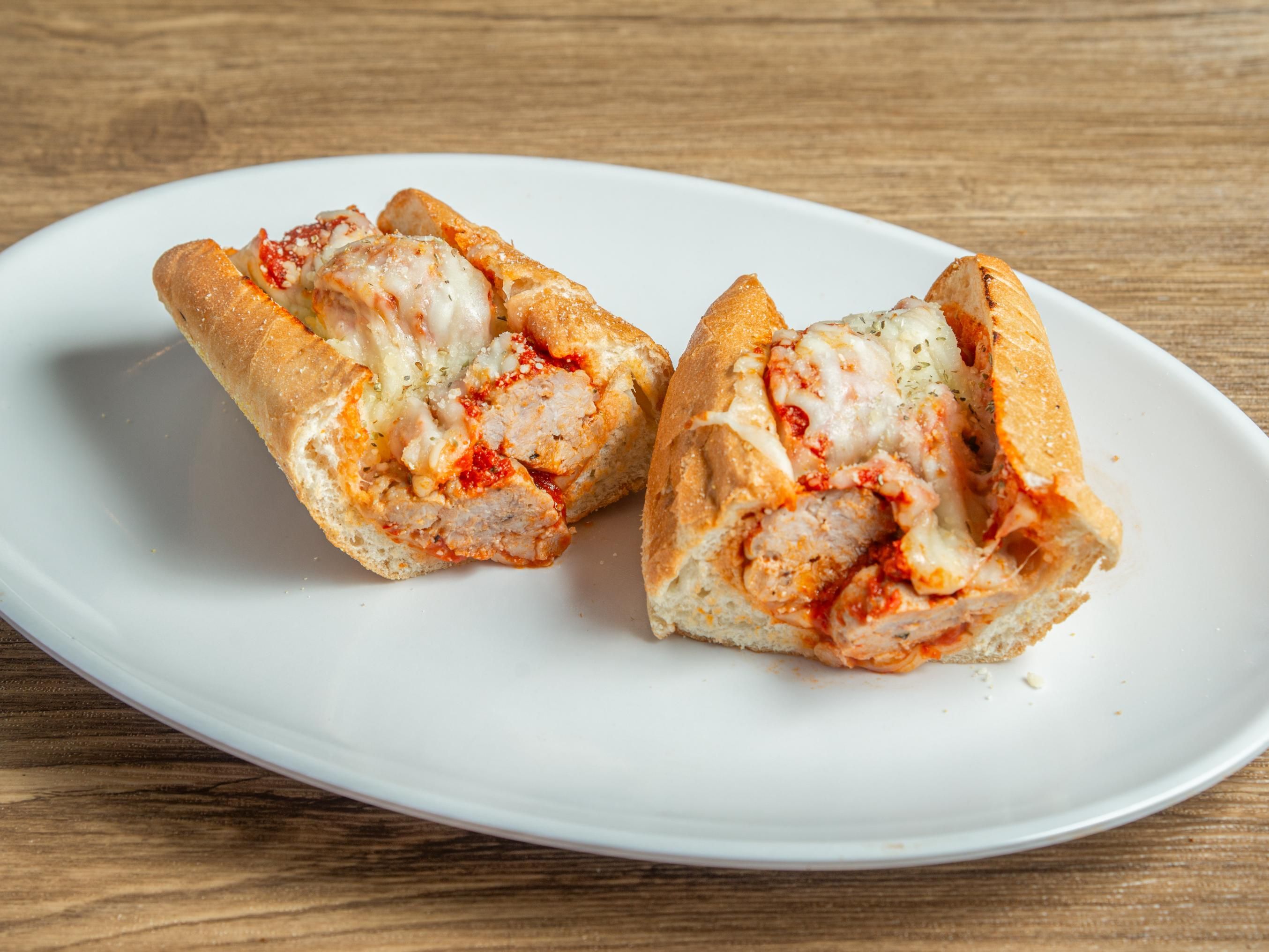 Italian Meatball Parm Sub