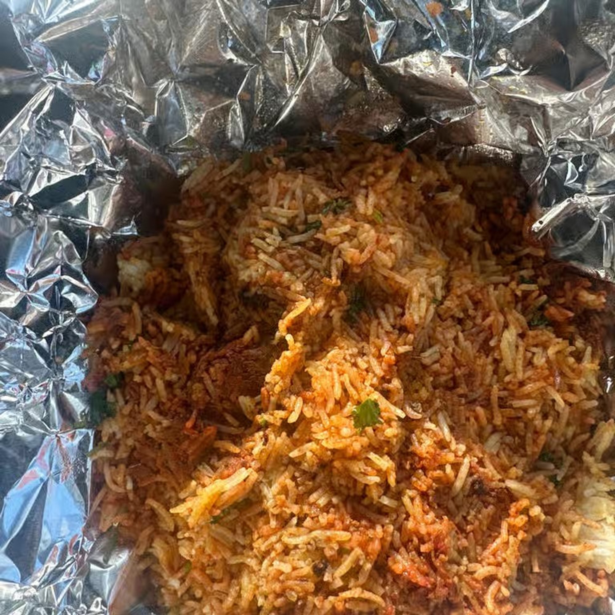 Lamb biryani
