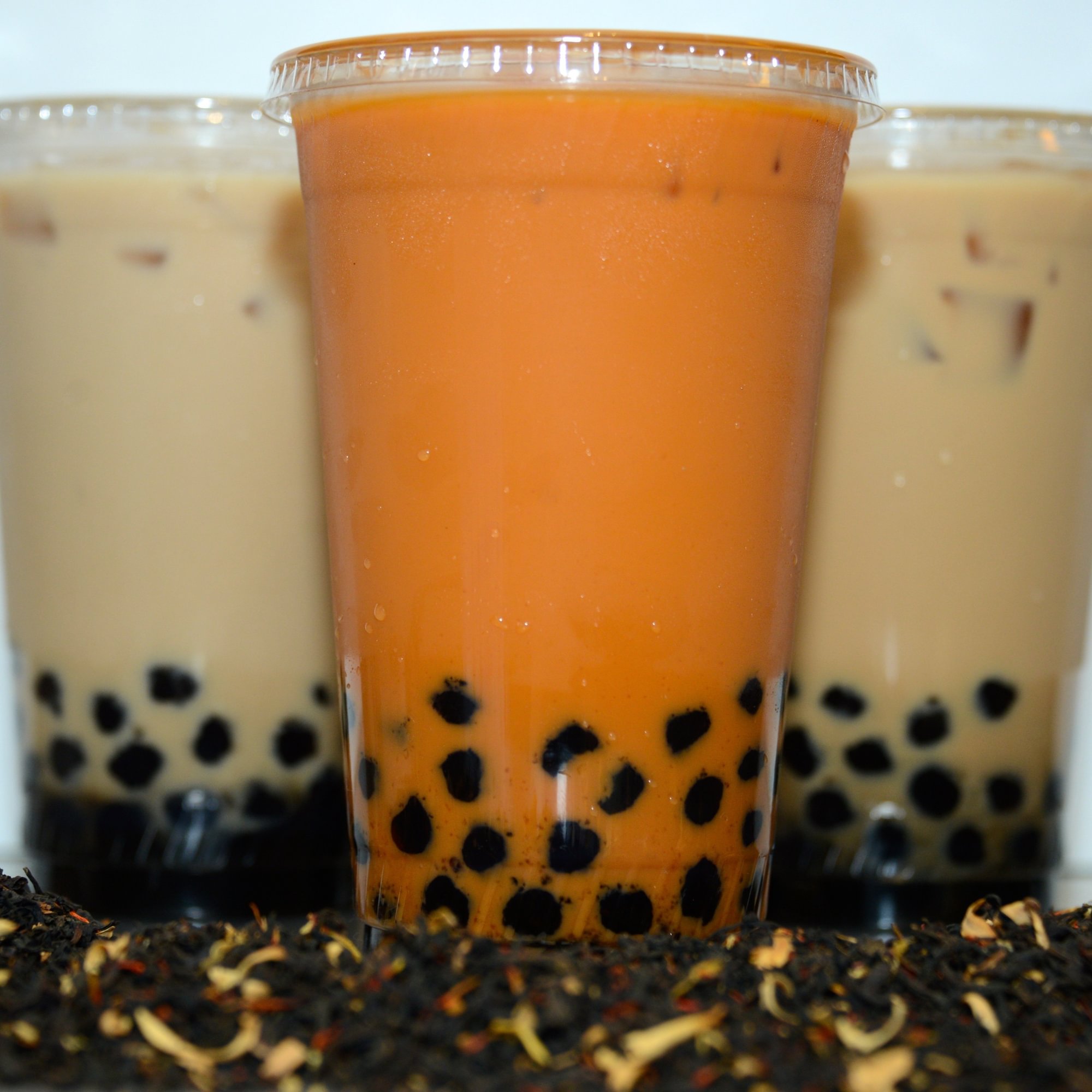 Boba iced milk tea
