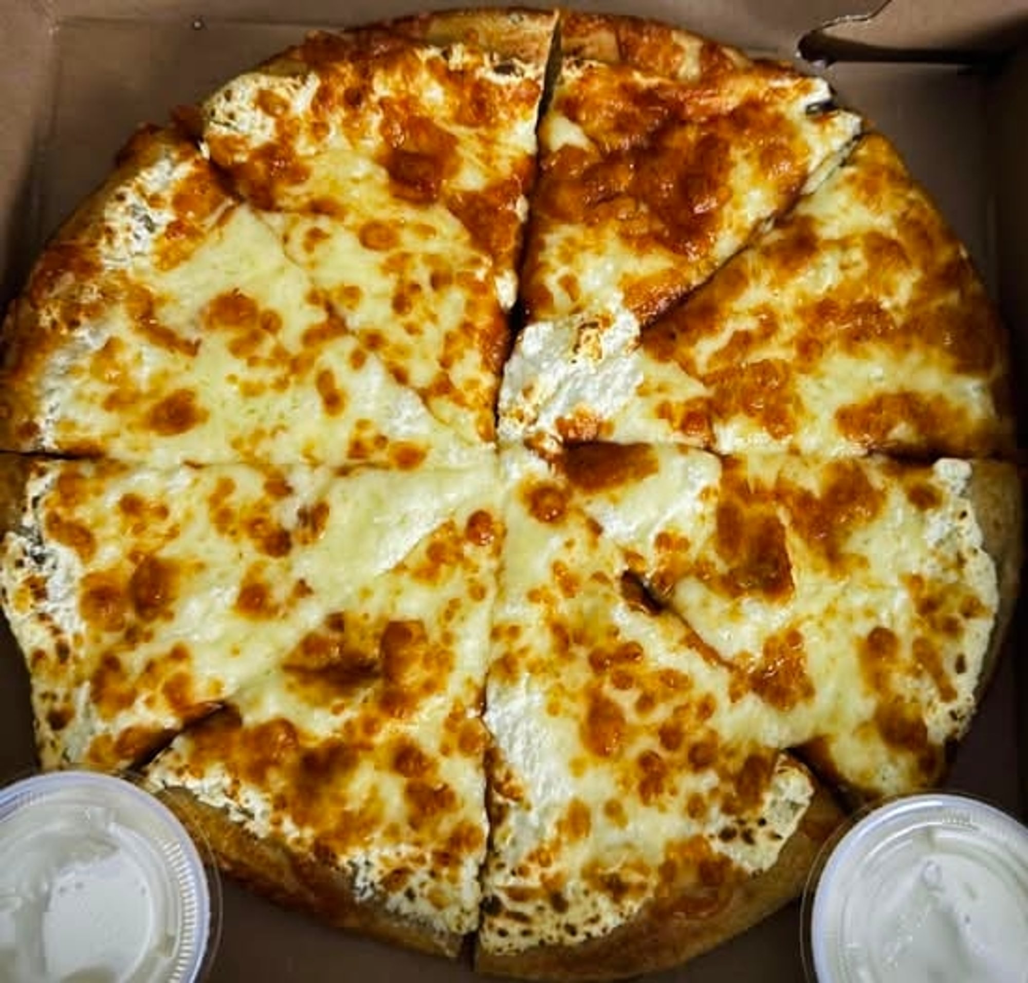 10” White Pizza