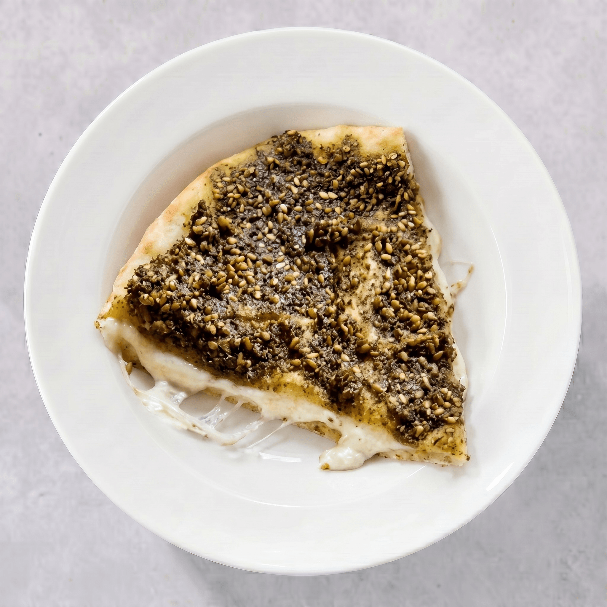 Tower Cheese and Zaatar