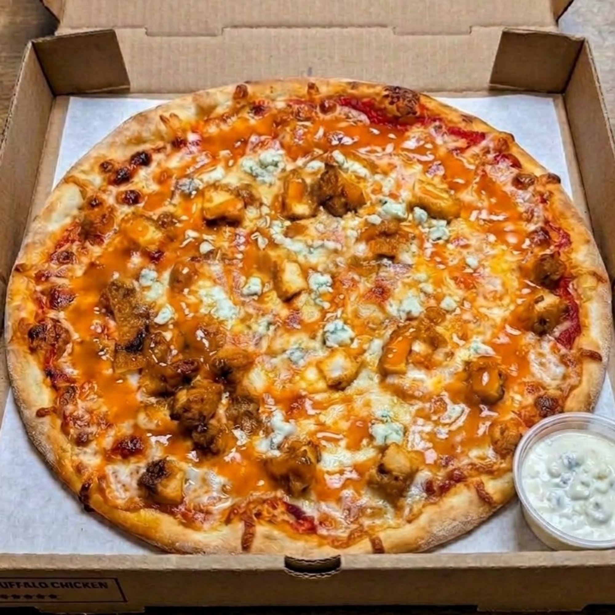 SMALL BUFFALO CHICKEN PIZZA