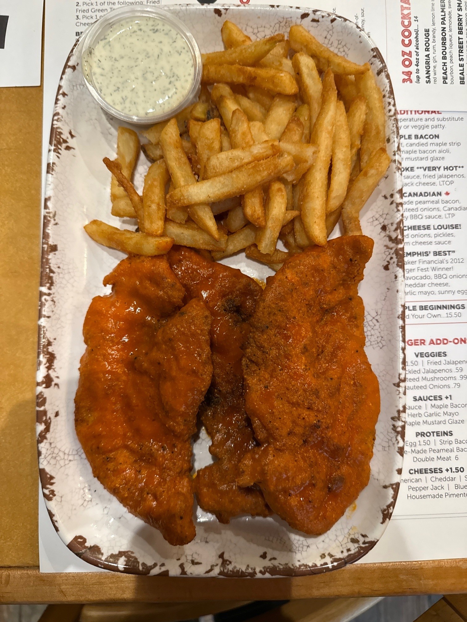 SAUCY TENDERS