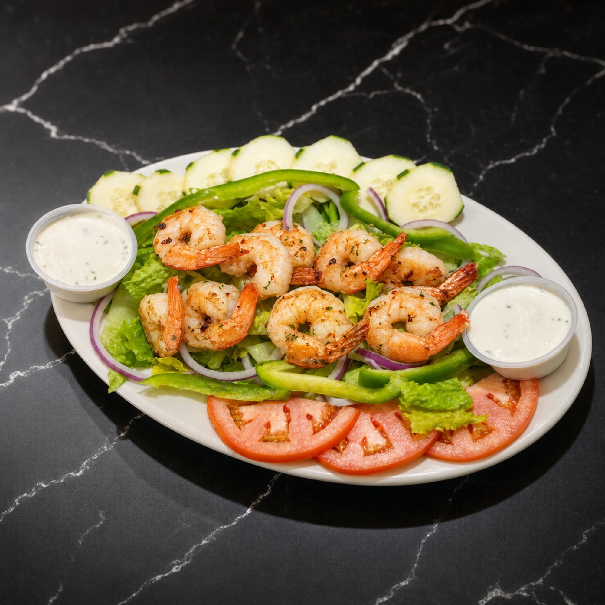 Grilled Shrimp Salad
