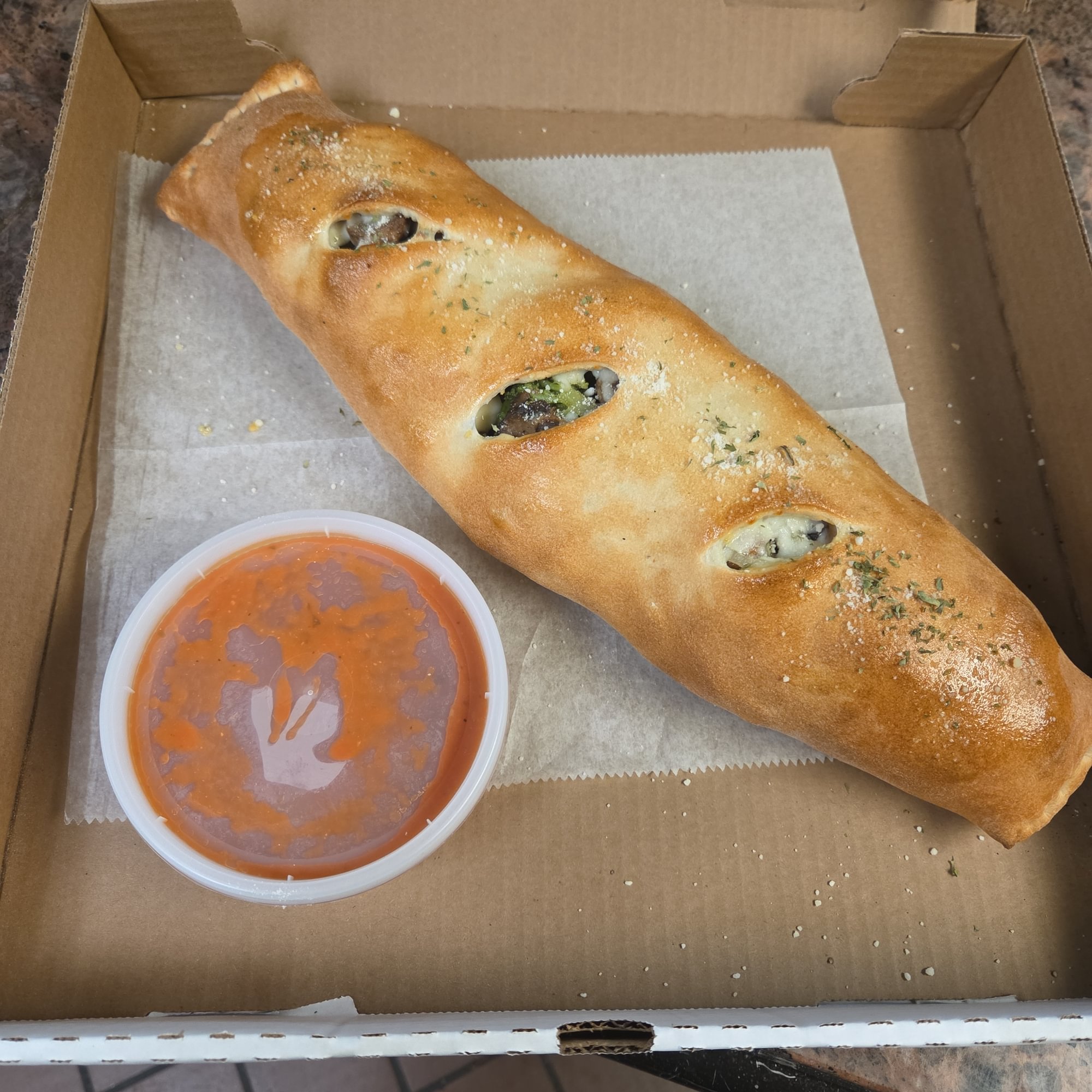 Large Veggie Stromboli