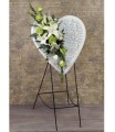 Keepsake Heart Easel Spray