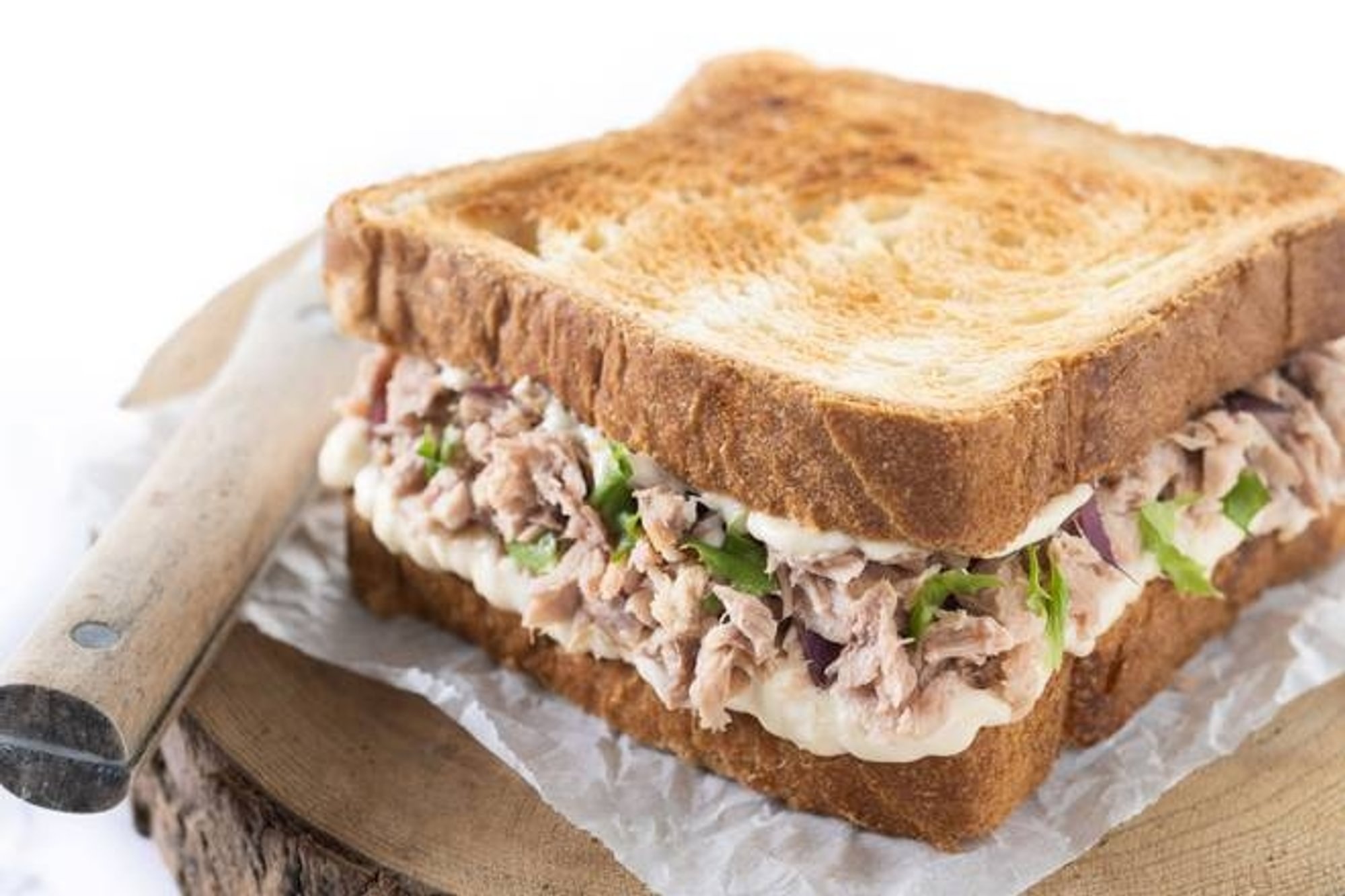 Tuna Melt On Toast