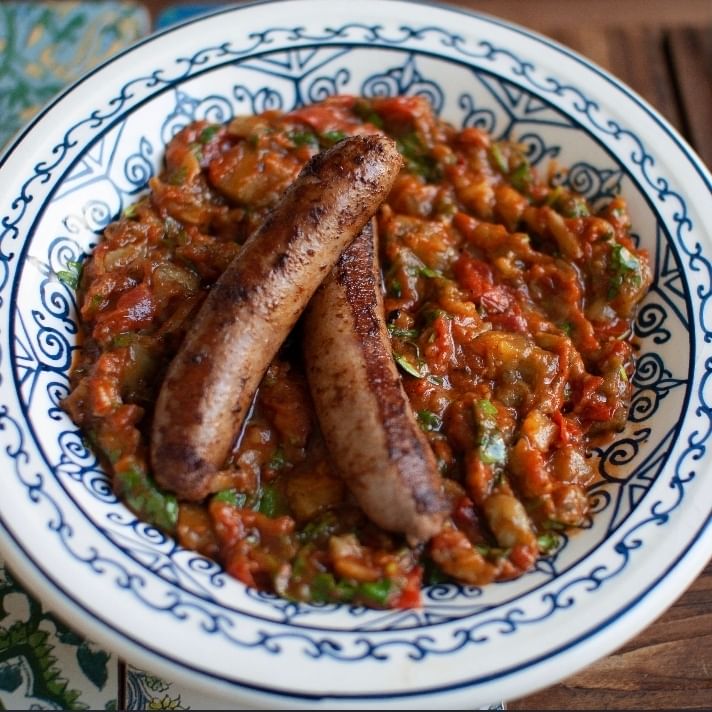 Moroccan Spiced Lamb Sausage