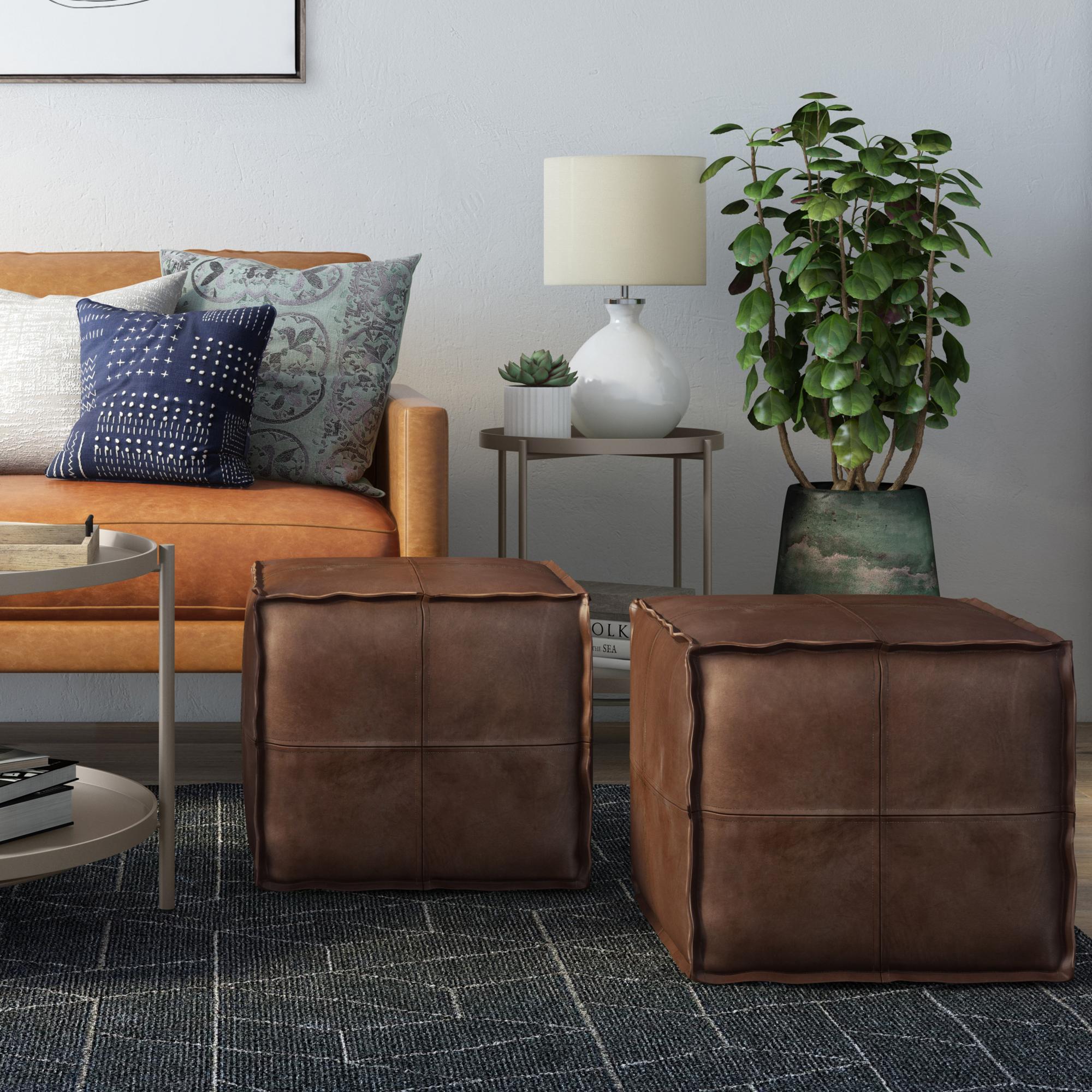 Brody Square Pouf