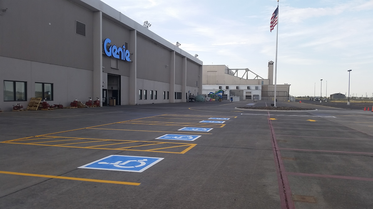 Columbia Basin Striping Image