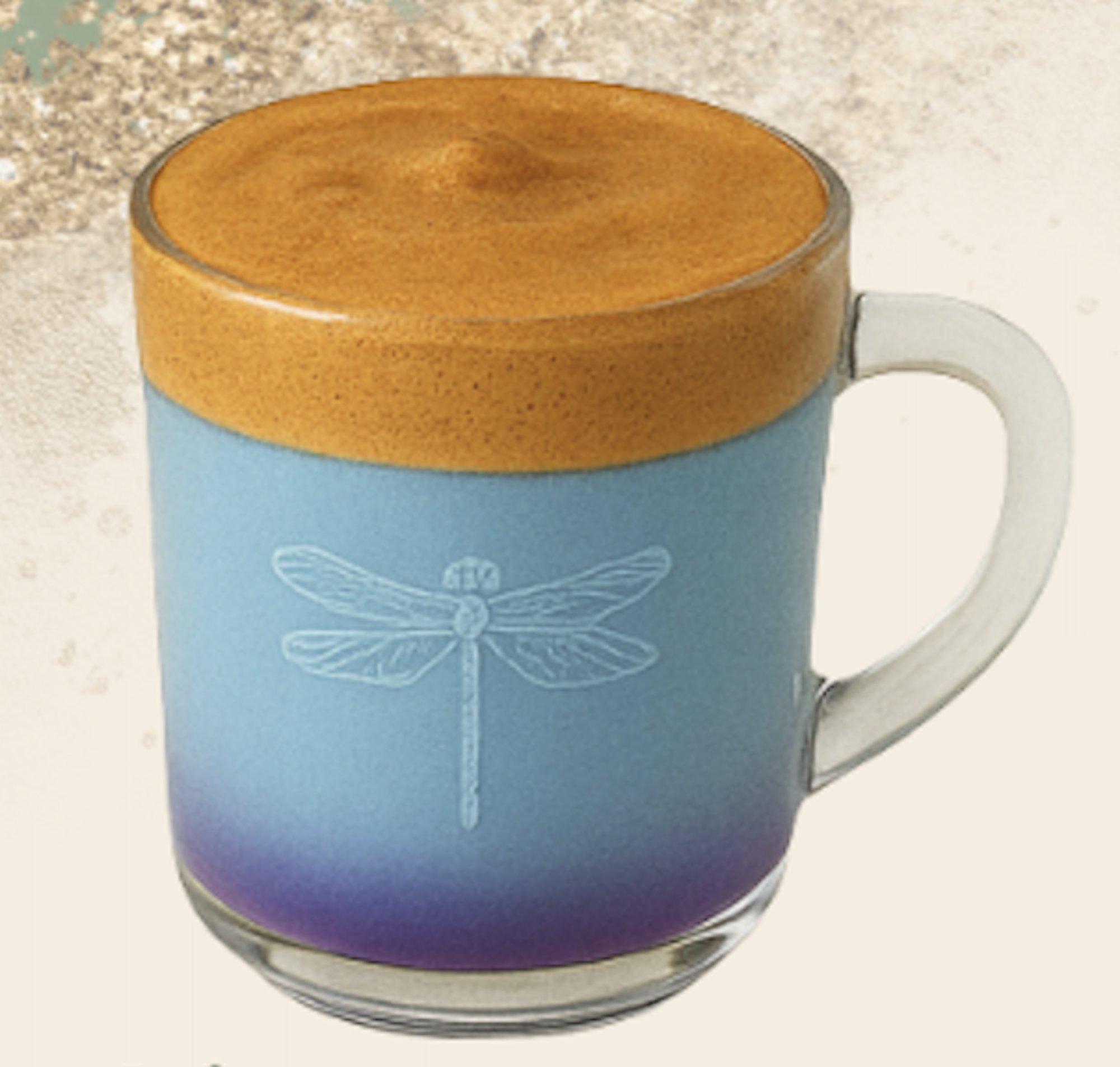 Blue Mirage Latte