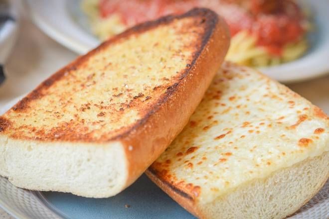Pan of Cheesy Bread