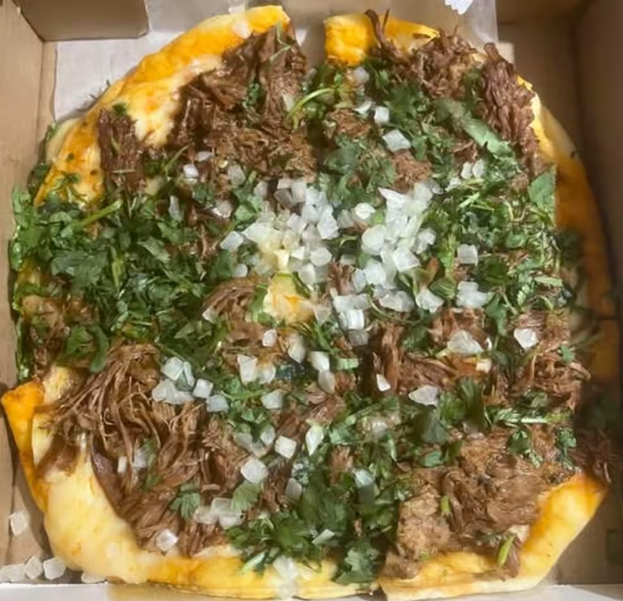 Birria Pizza