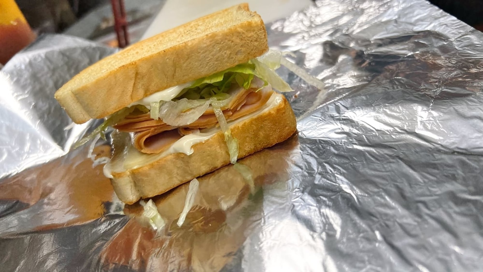 Turkey & Cheese Sandwich