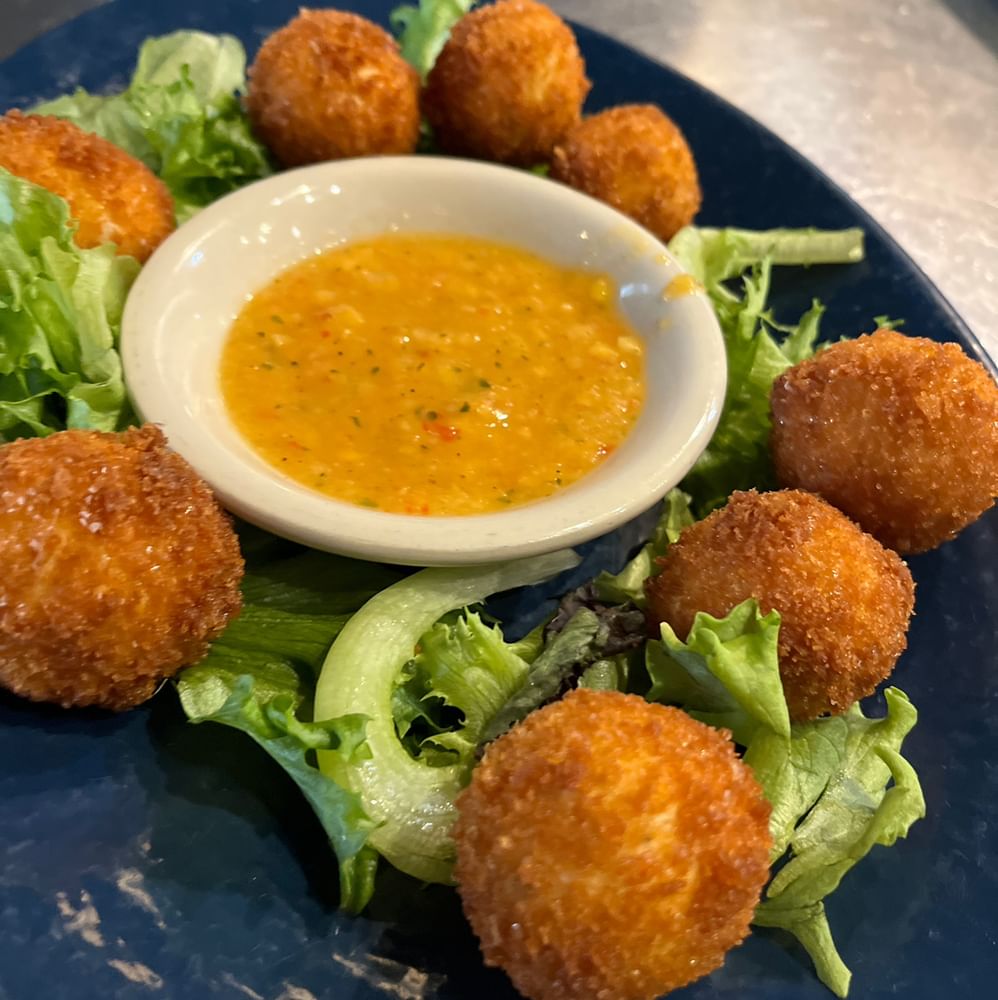 Goat Cheese & Ricotta Fritters