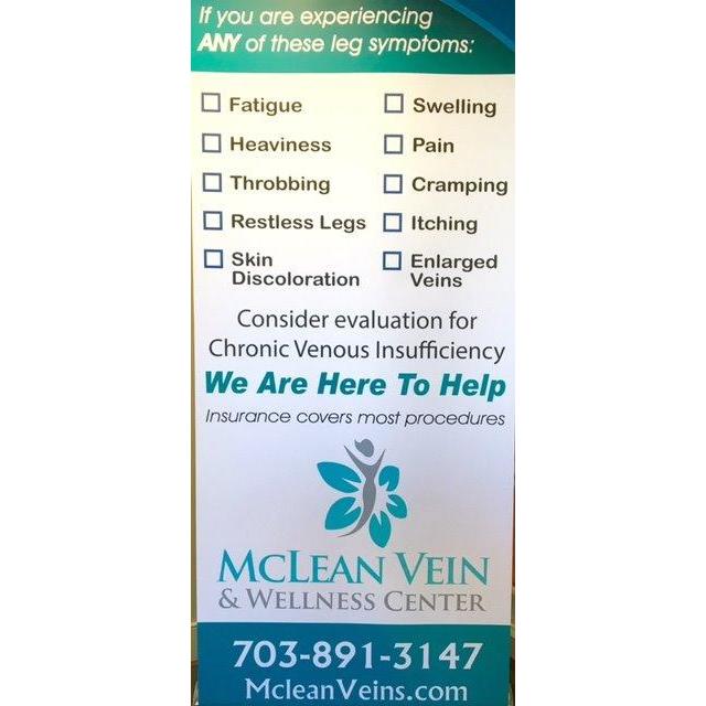 Mclean Vein &amp; Wellness Center Logo