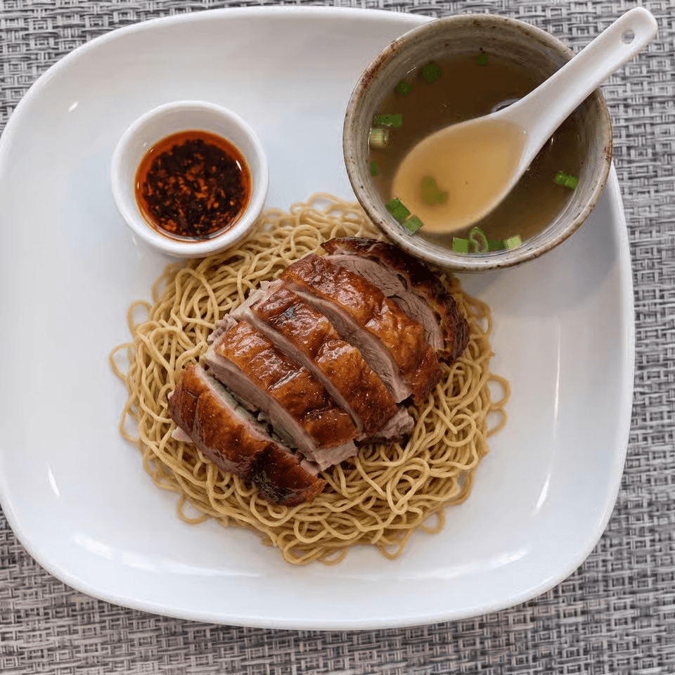 Roast Duck Lo Mein / 燒鴨撈麵