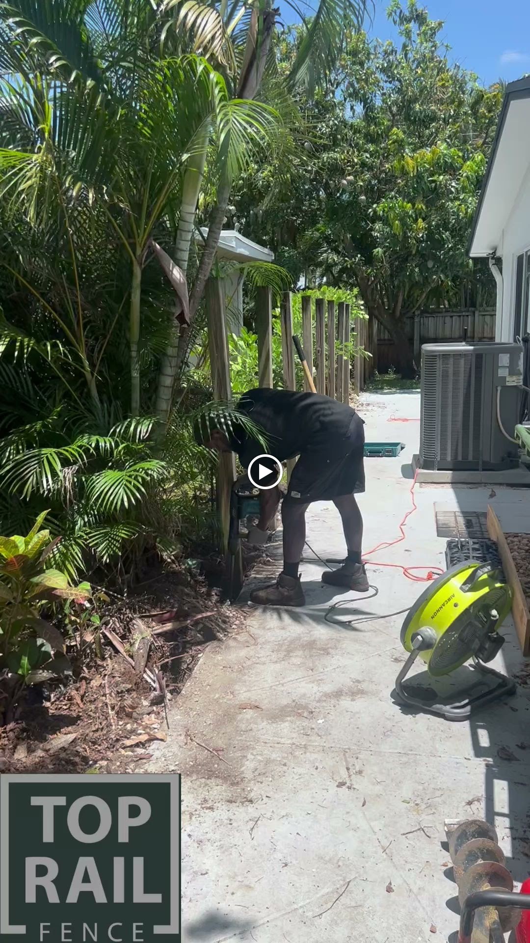 Top Rail Fence Pompano Beach Image