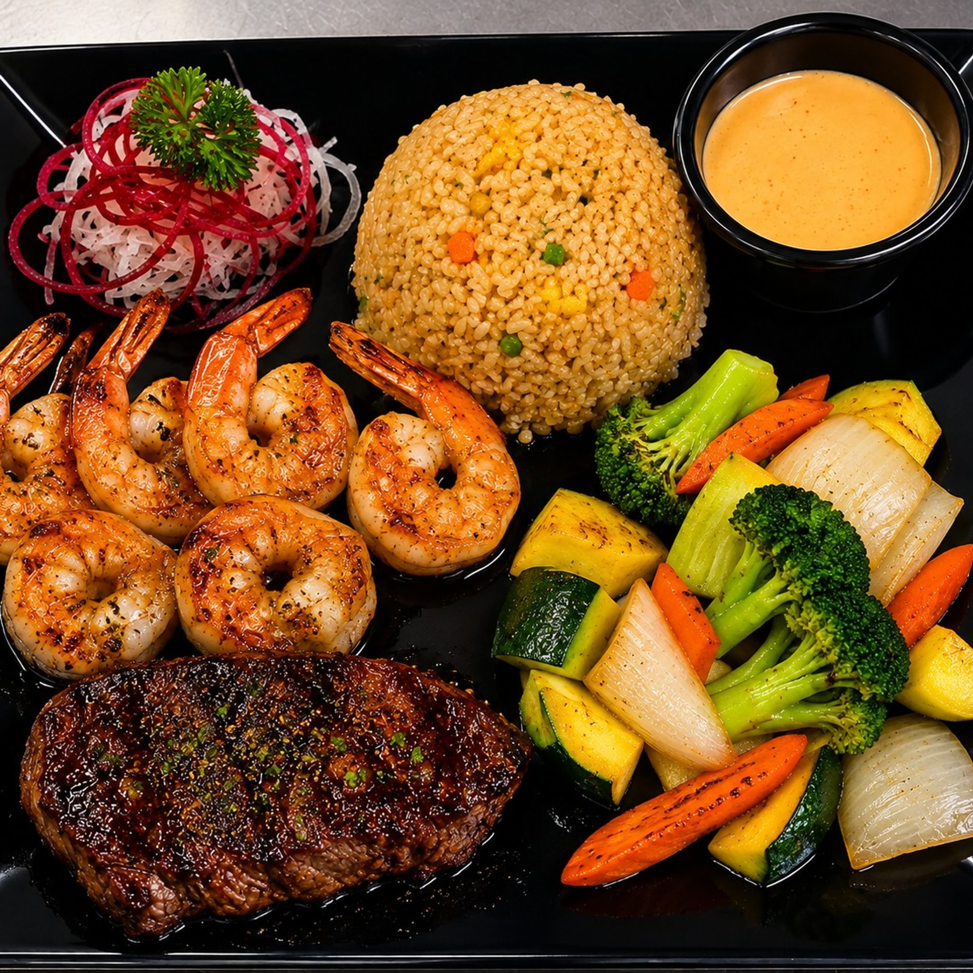 Filet Mignon & Shrimp
