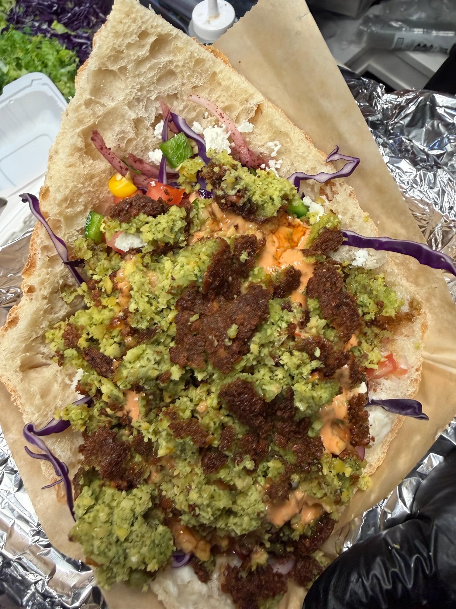 Traditional Falafel Doner