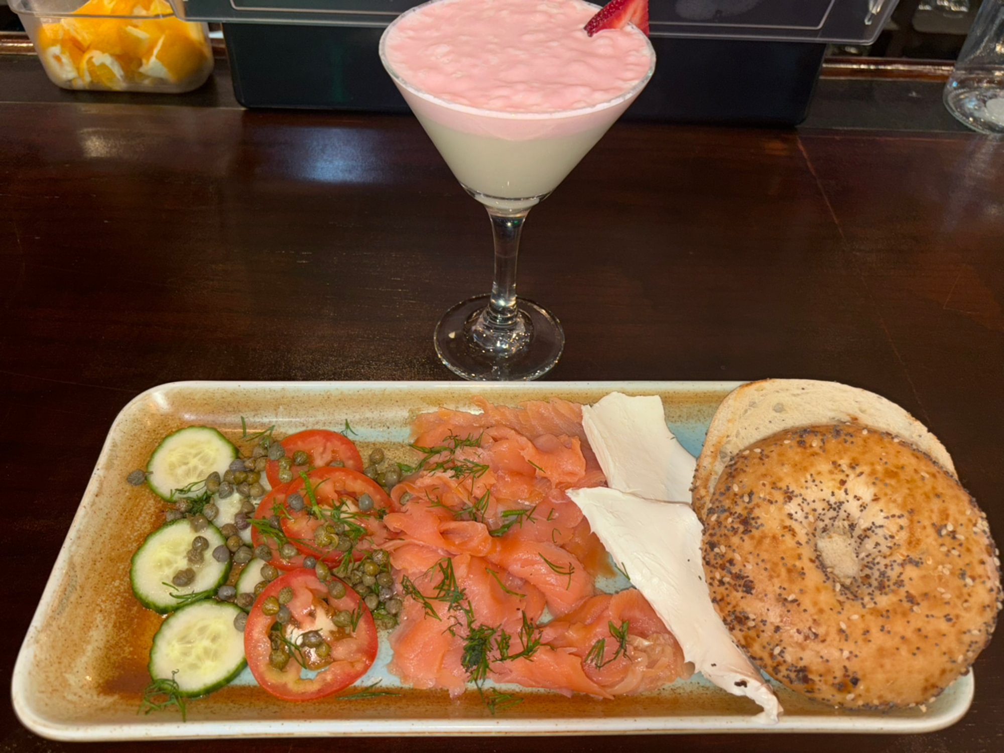 Smoked Salmon Bagel