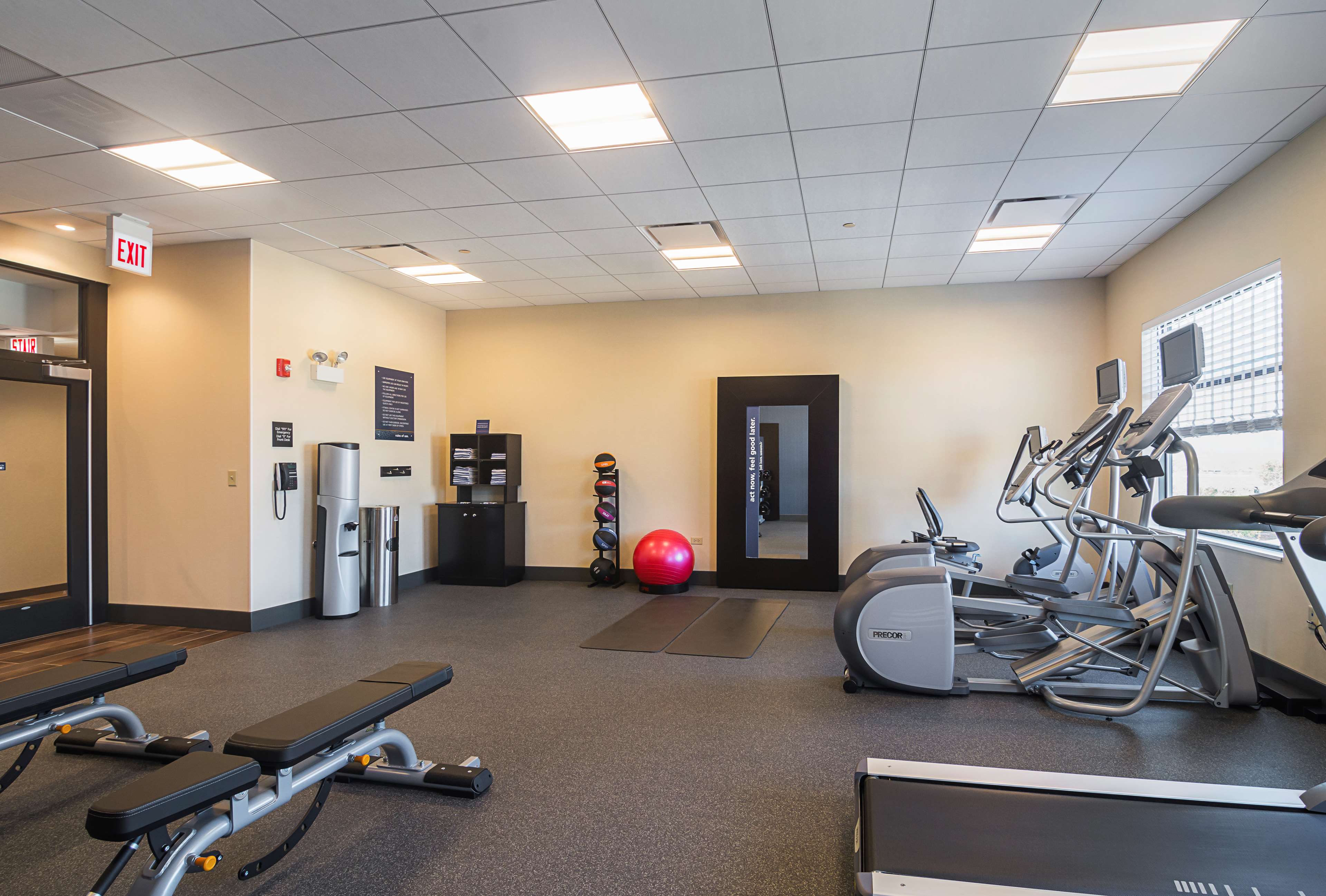 Health club  fitness center  gym