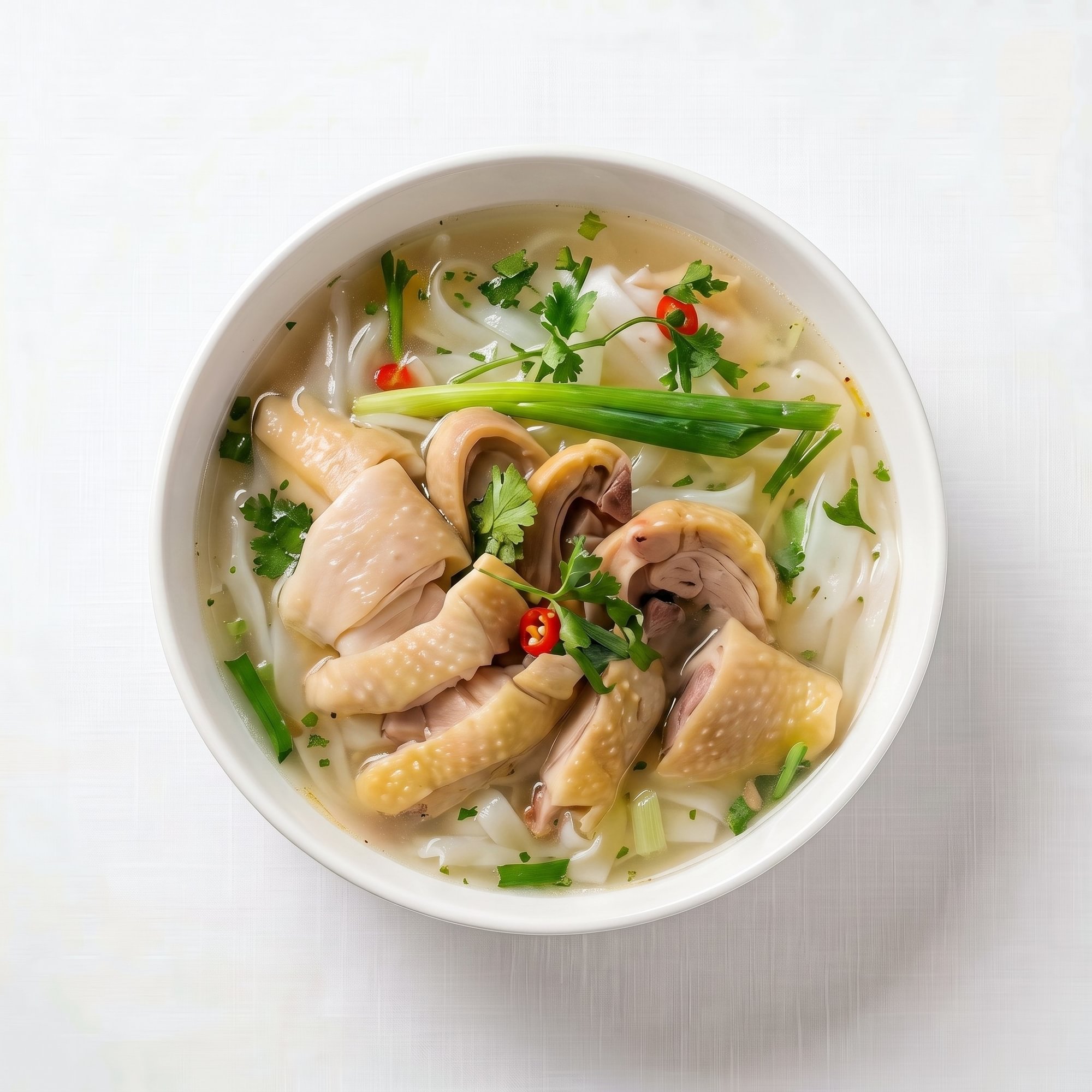 23. Phở Gà (Chicken Noodle Soup)