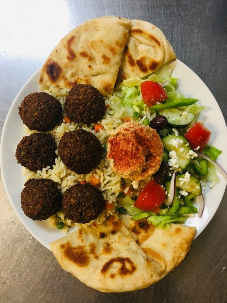 Dinner Falafel Platter