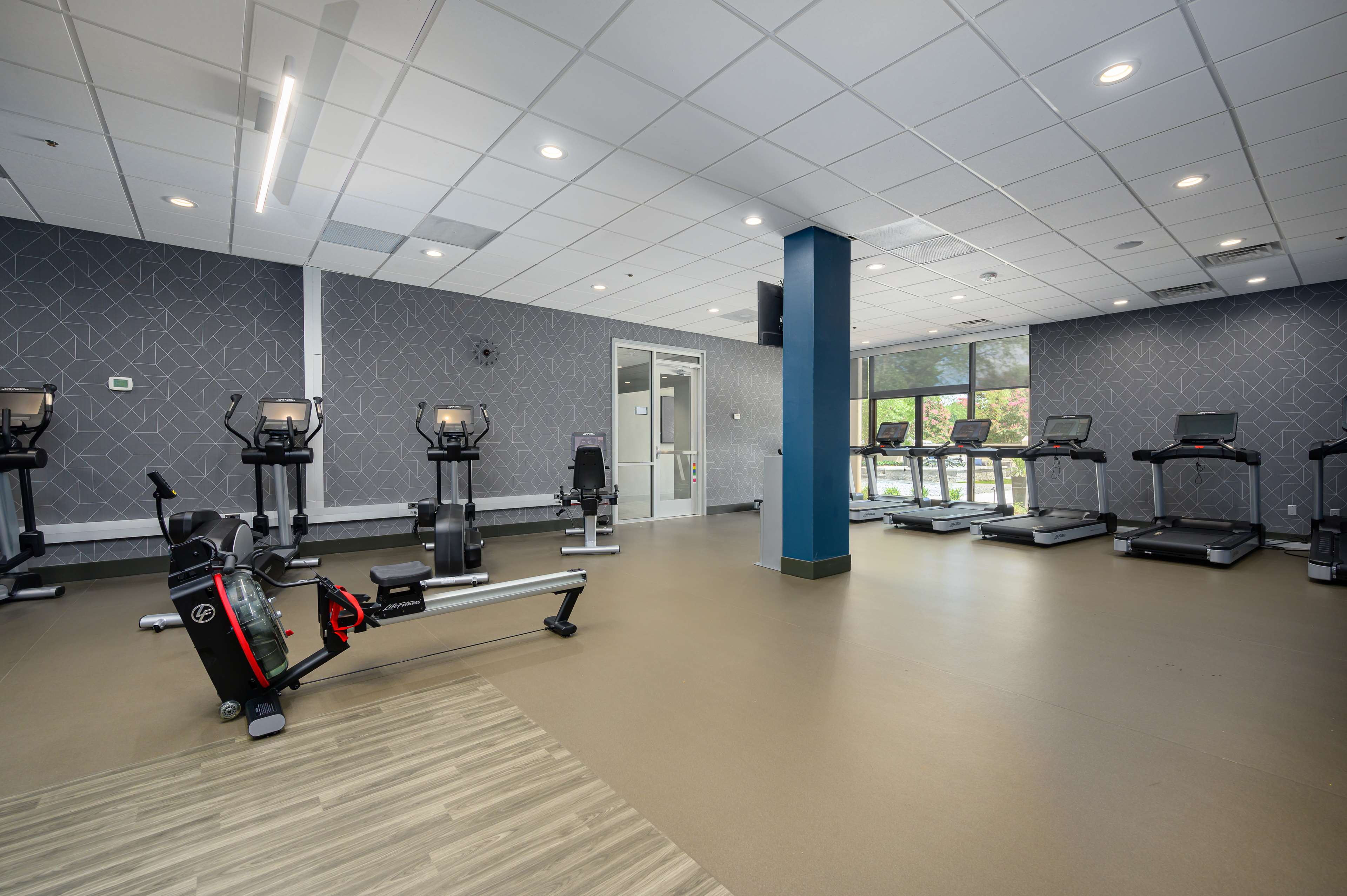 Health club  fitness center  gym