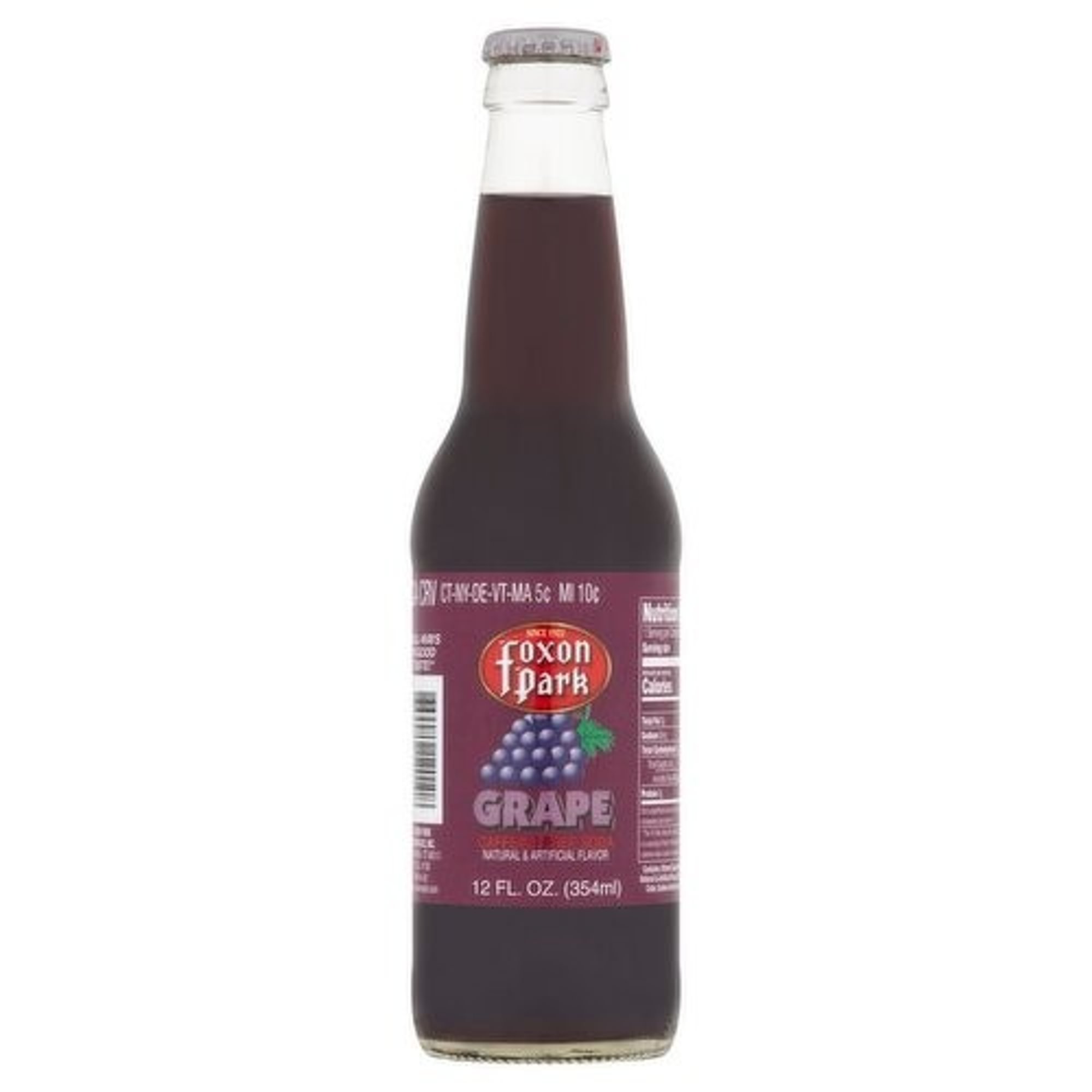 Grape Foxon Park Soda 12 oz
