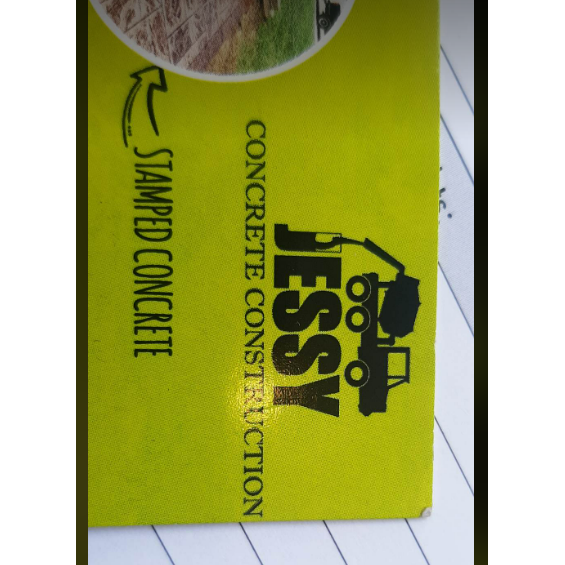 Jessy Concrete Construction Logo