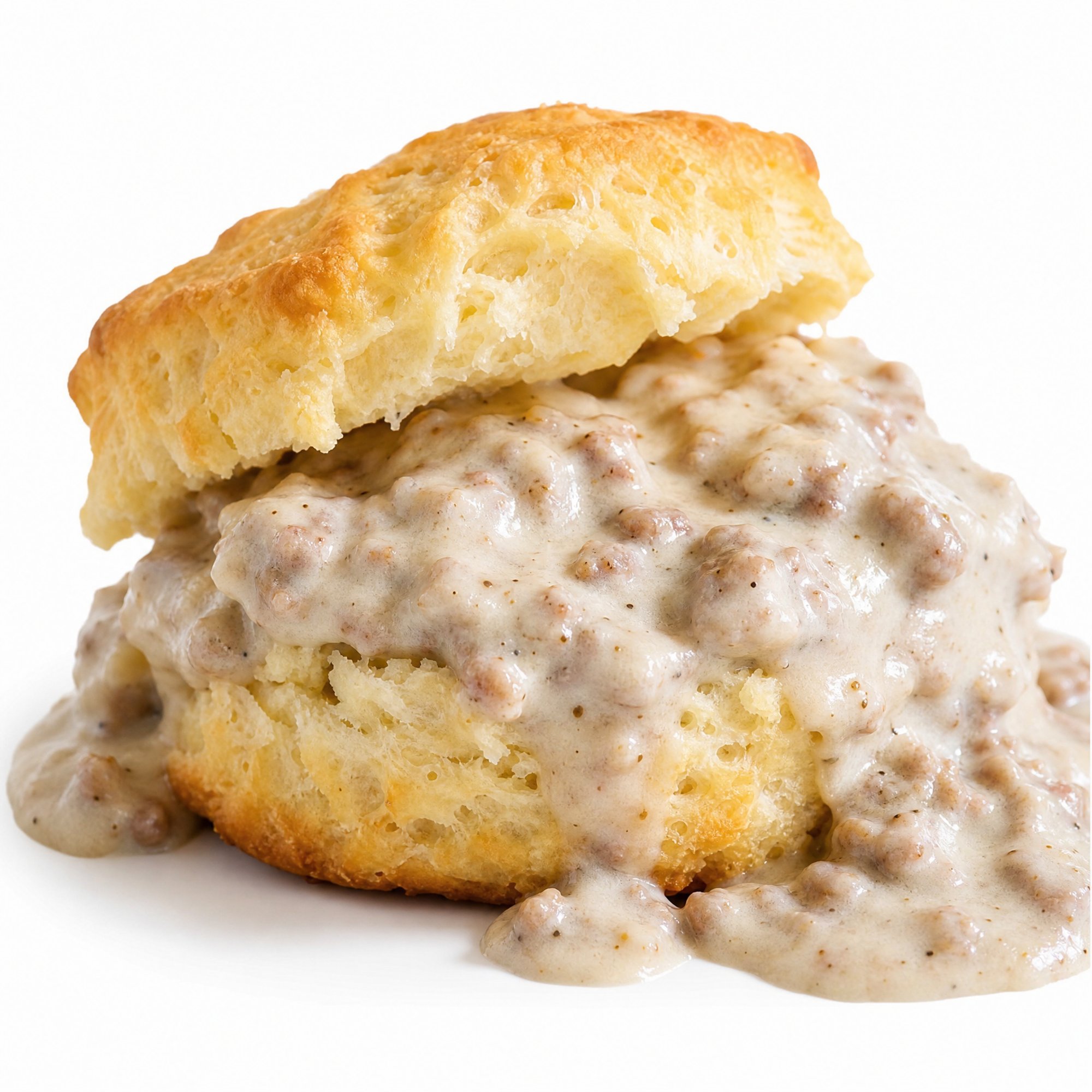 1/2 Biscuits & Gravy