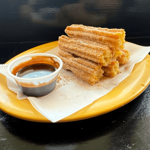 Churros with Caramel (Cajeta)