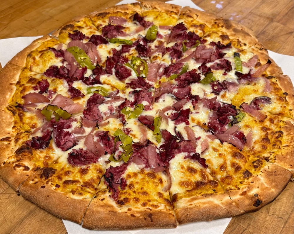 Pastrami Pizza