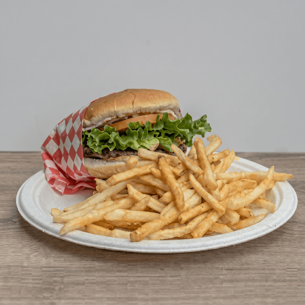 Teriyaki Avocado Burger Combo
